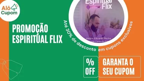cupom de desconto espiritual flix 30% off neste mês