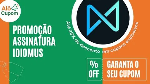 Cupom de desconto idiomus