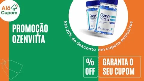 Cupom de Desconto Ozenvitta