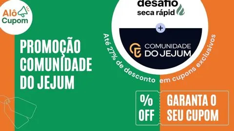 comunidade jejum cupom de desconto