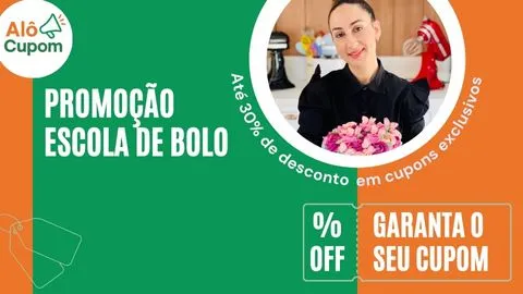 cupom de desconto escola de bolo 4.0 com 30%off da Marrara Bortoloti