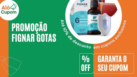 Fignar cupom de desconto