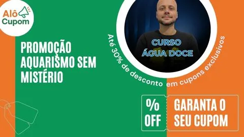 cupom de desconto aquarismo sem misterio