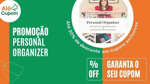 cupom de desconto personal organizer 3.0