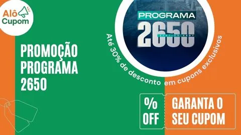 cupom de desconto programa 2650