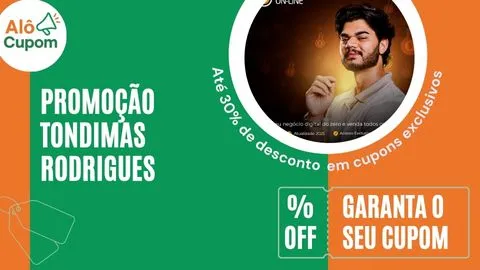 Tondimas Rodrigues Cupom de Desconto