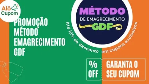 cupom de desconto método emagrecimento gdf
