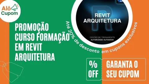 cupom de desconto formacao revit arquitetura