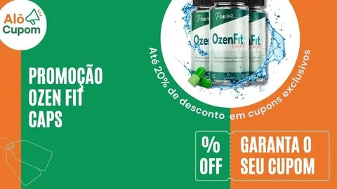 cupom de desconto ozen fit caps
