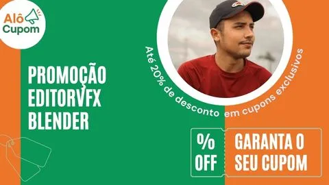 cupom de desconto EditorVFX Blender