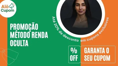 cupom de desconto método renda oculta